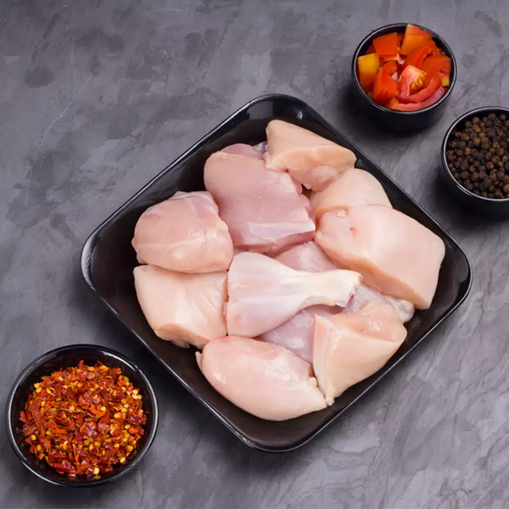 Chicken Curry Cut Whole Without Skin