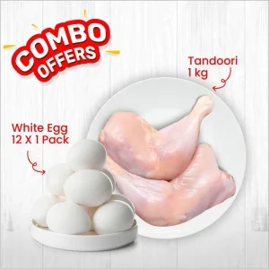 Chicken Tandoori, White Eggs