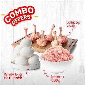 White Egg Keema Lollipop